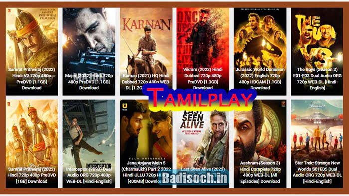 TamilPlay 2022 – Hollywood Dubbed Movies, Web-Series & Tamil Dual Audio Movies